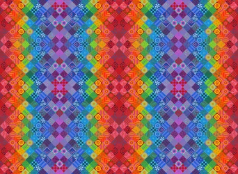 Gemaltes Patchwork, 2013